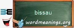 WordMeaning blackboard for bissau